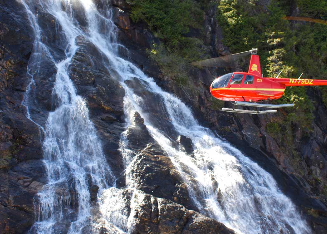 Mountain Lake Helicopter Tour with Alaska Shore Tours