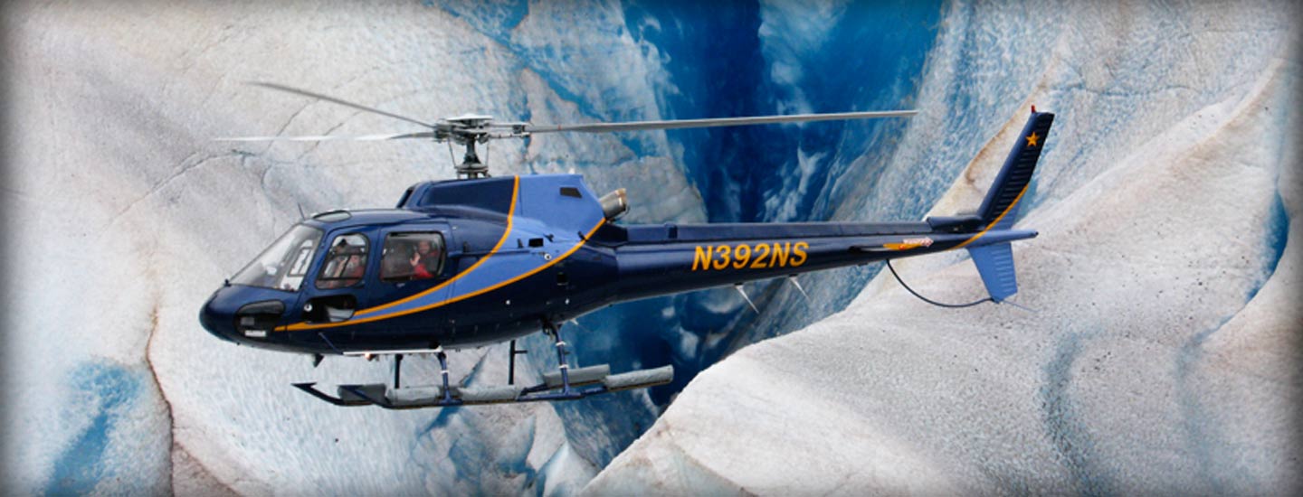 Extended Helicopter Glacier Trek with Alaska Shore Tours