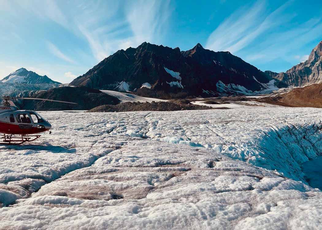 Denali Glacier Landing with Alaska Shore Tours
