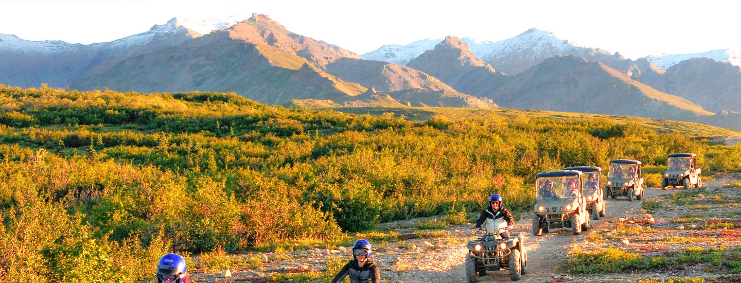 Midnight Sun ATV Adventure with Alaska Shore Tours